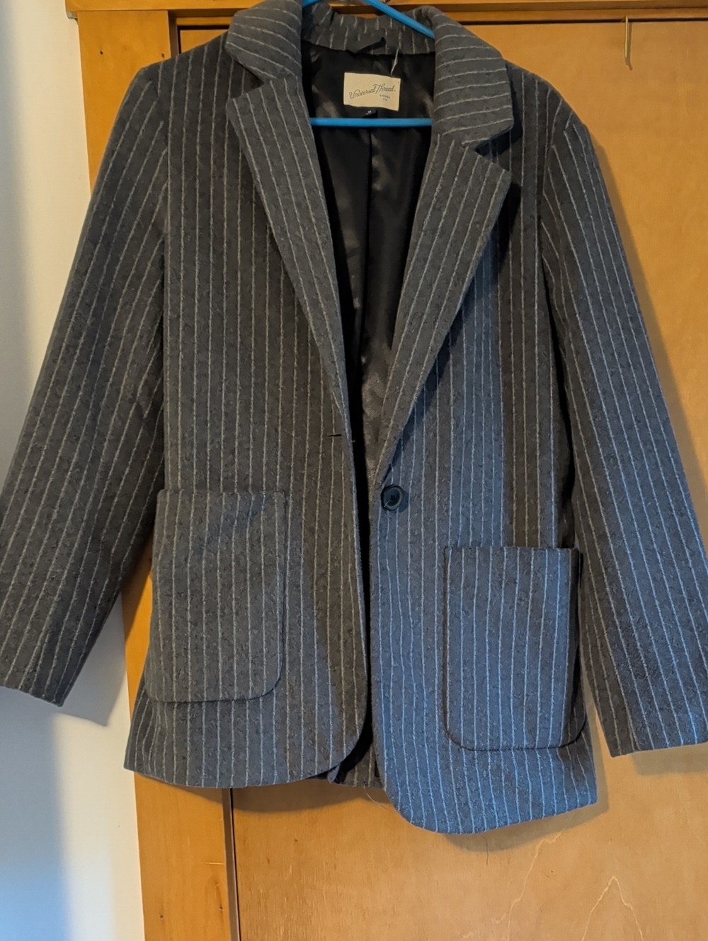 Universal Thread oversized striped blazer, sz M